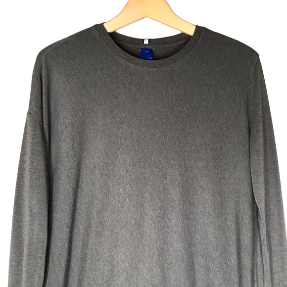 Women's Small Kit & Ace Grey Long Sleeve Crew Neck Layer Shirt T Shirt Top Tee - Picture 2 of 11